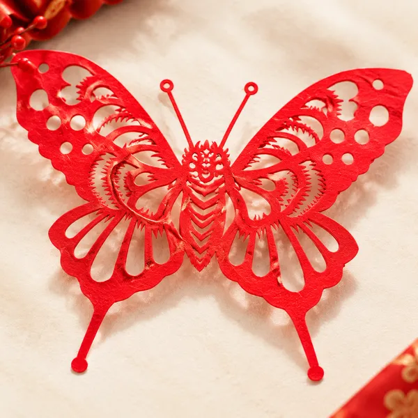 Paper-Cut Butterfly Window Flower — image 2