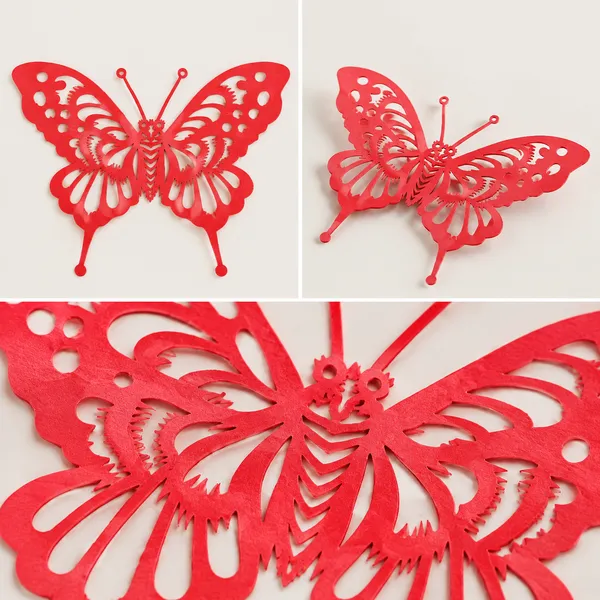 Paper-Cut Butterfly Window Flower — image 5